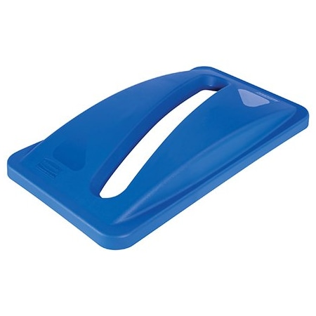Rubbermaid Rubbermaid Slim Jim Paper Recycling Lid -23 Gallon, Blue BUY00031019